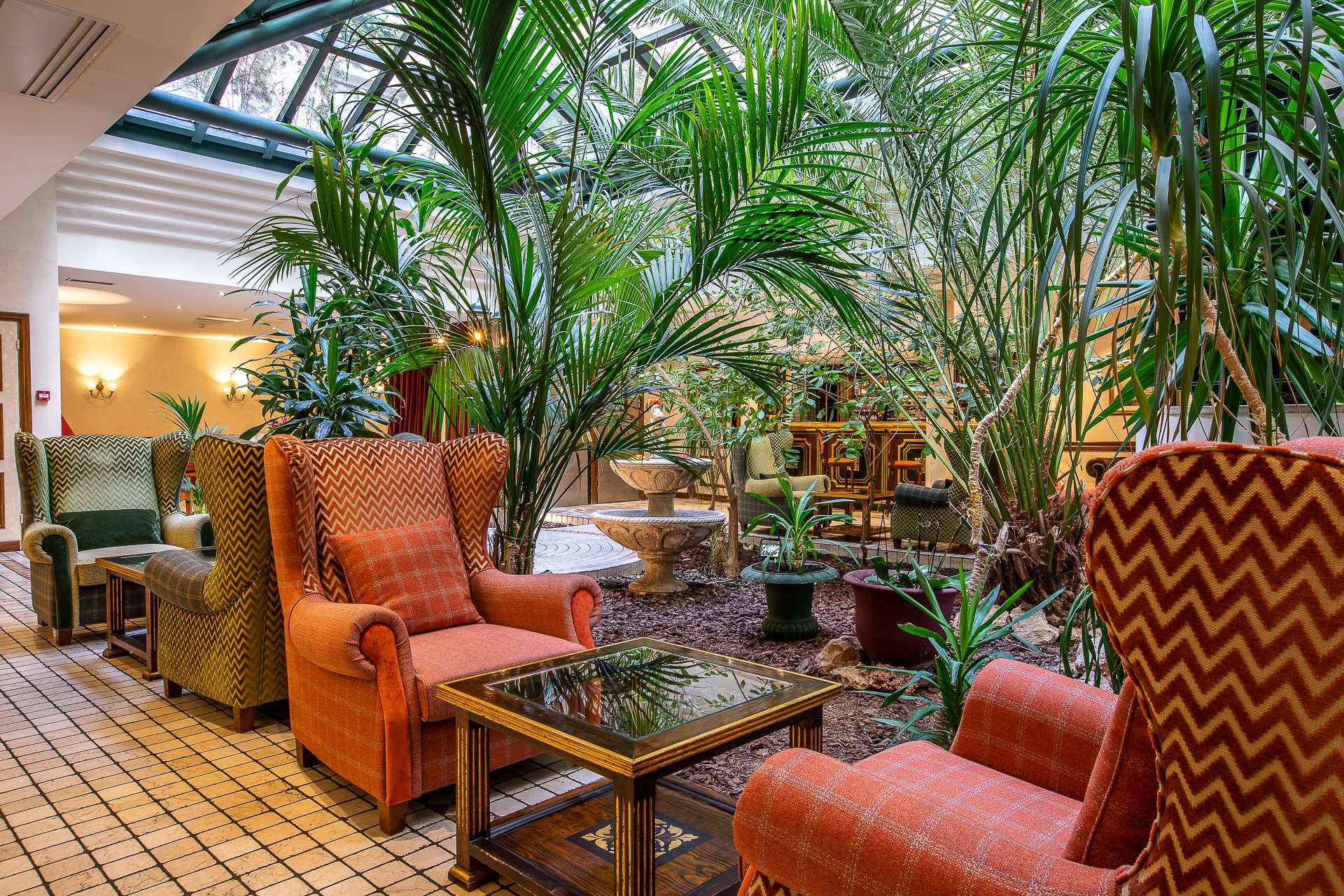 Lounge - Jardin d'hiver Villa Beaumarchais Paris - Le Marais